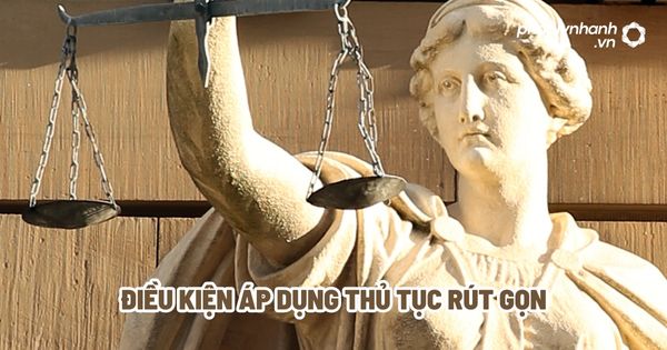 Điều kiện áp dụng thủ tục rút gọn - Tư vấn, hỗ trợ pháp lý nhanh