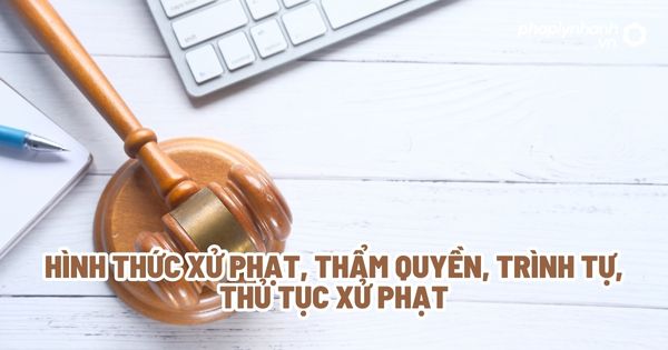 Hình thức xử phạt, thẩm quyền, trình tự, thủ tục xử phạt? 1 Hình thức xử phạt, thẩm quyền, trình tự, thủ tục xử phạt - Tư vấn, hỗ trợ pháp lý nhanh