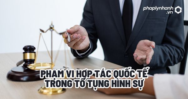 Phạm vi hợp tác quốc tế trong tố tụng hình sự? 1 Phạm vi hợp tác quốc tế trong tố tụng hình sự - Tư vấn, hỗ trợ pháp lý nhanh