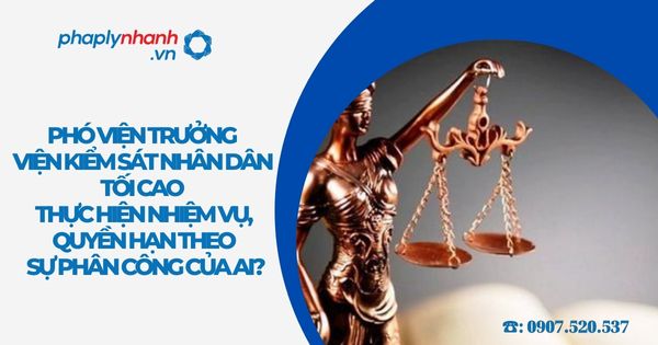 Phó Viện trưởng Viện kiểm sát nhân dân tối cao thực hiện nhiệm vụ, quyền hạn theo sự phân công của ai? 1 Phó Viện trưởng Viện kiểm sát nhân dân tối cao thực hiện nhiệm vụ, quyền hạn theo sự phân công của ai - Tư vấn, hỗ trợ pháp lý nhanh