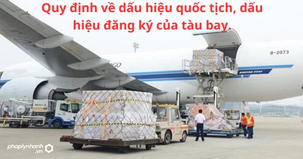 Quy định về dấu hiệu quốc tịch, dấu hiệu đăng ký của tàu bay. 13 Quy định về dấu hiệu quốc tịch, dấu hiệu đăng ký của tàu bay