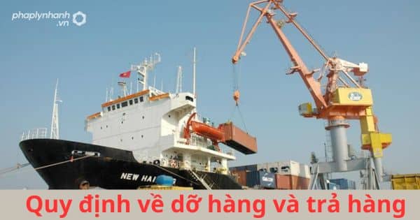 Quy định về dỡ hàng và trả hàng 11 Quy định về dỡ hàng và trả hàng