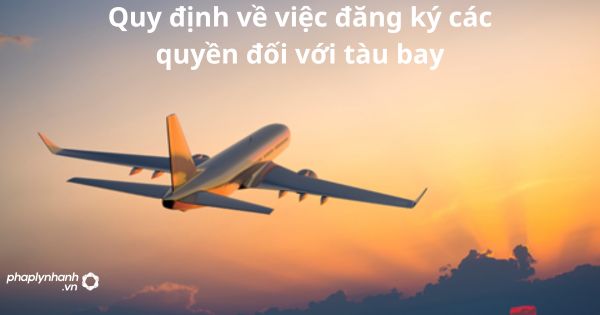 Quy định về việc đăng ký các quyền đối với tàu bay 9 Quy định về việc đăng ký các quyền đối với tàu bay