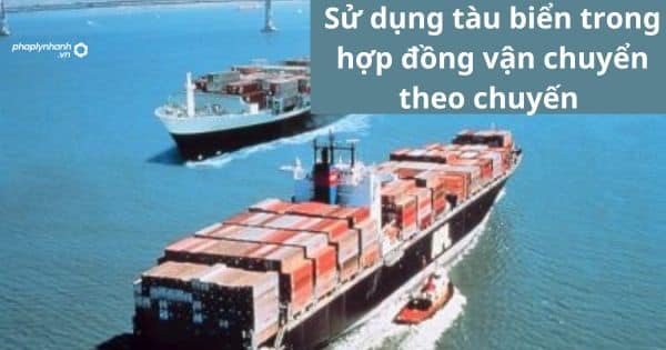 Quy định về sử dụng tàu biển trong hợp đồng vận chuyển theo chuyến