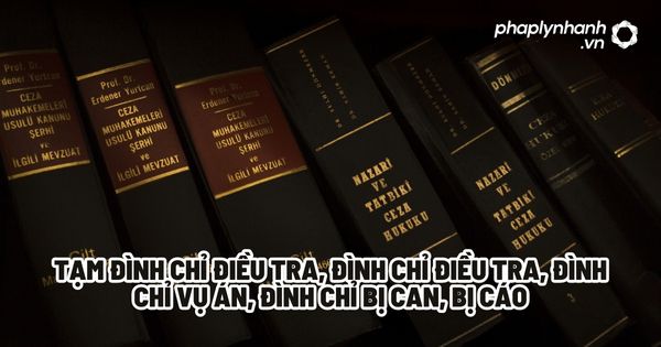 Tạm đình chỉ điều tra, đình chỉ điều tra, đình chỉ vụ án, đình chỉ bị can, bị cáo? 1 Tạm đình chỉ điều tra, đình chỉ điều tra, đình chỉ vụ án, đình chỉ bị can, bị cáo - Tư vấn, hỗ trợ pháp lý nhanh
