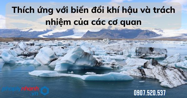 Thích ứng với biến đổi khí hậu và trách nhiệm của các cơ quan 1 Thích ứng với biến đổi khí hậu và trách nhiệm của các cơ quan - tư vấn hỗ trợ pháp lý nhanh