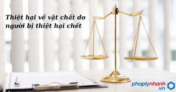 Thiệt hại về vật chất do người bị thiệt hại chết như thế nào? 1 Thiệt hại về vật chất do người bị thiệt hại chết - hỗ trợ, tư vấn pháp lý nhanh