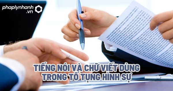 Tiếng nói và chữ viết dùng trong tố tụng hình sự? 3 Tiếng nói và chữ viết dùng trong tố tụng hình sự - Tư vấn, hỗ trợ pháp lý nhanh