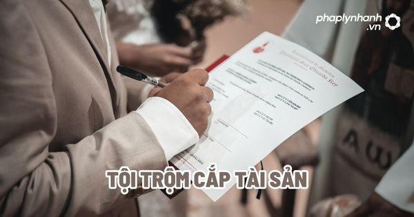 Tội trộm cắp tài sản - Tư vấn, hỗ trợ pháp lý nhanh