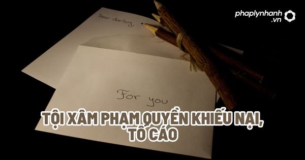 Tội xâm phạm quyền khiếu nại, tố cáo trong BLHS 2015? 1 Tội xâm phạm quyền khiếu nại, tố cáo - Tư vấn, hỗ trợ pháp lý nhanh