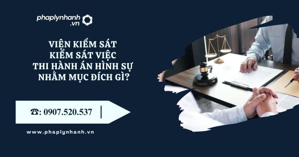 Viện kiểm sát kiểm sát việc thi hành án hình sự nhằm mục đích gì? 11 Viện kiểm sát kiểm sát việc thi hành án hình sự nhằm mục đích gì- Tư vấn hỗ trợ pháp lý nhanh