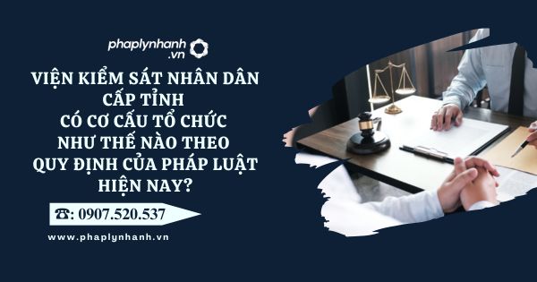 Viện kiểm sát nhân dân cấp tỉnh có cơ cấu tổ chức như thế nào theo quy định của pháp luật hiện nay? 7 Viện kiểm sát nhân dân cấp tỉnh có cơ cấu tổ chức như thế nào theo quy định của pháp luật hiện nay - Tư vấn, hỗ trợ pháp lý nhanh
