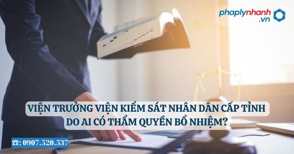 Viện trưởng Viện kiểm sát nhân dân cấp tỉnh do ai có thẩm quyền bổ nhiệm? 24 Viện trưởng Viện kiểm sát nhân dân cấp tỉnh do ai có thẩm quyền bổ nhiệm - Tư vấn, hỗ trợ pháp lý nhanh
