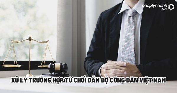 Xử lý trường hợp từ chối dẫn độ công dân Việt Nam? 1 Xử lý trường hợp từ chối dẫn độ công dân Việt Nam - Tư vấn, hỗ trợ pháp lý nhanh