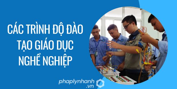 các trình độ đào tạo giáo dục nghề nghiệp - Tư vấn hỗ trợ phaplynhanh