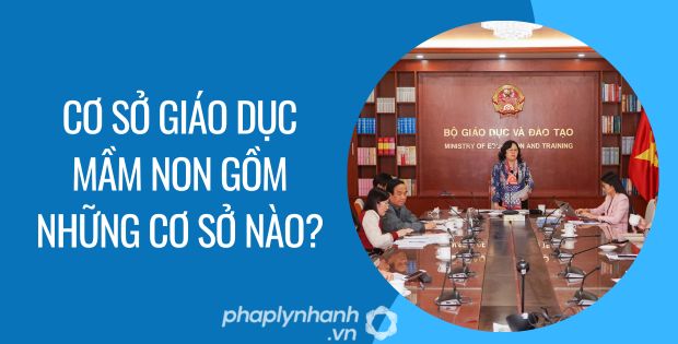 CƠ SỞ GIÁO DỤC MẦM NON GỒM NHỮNG CƠ SỞ NÀO? 1 cơ sở giáo dục mầm non gồm những cơ sở nào - Tư vấn hỗ trợ phaplynhanh