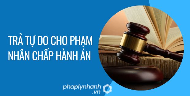 TRẢ TỰ DO CHO PHẠM NHÂN CHẤP HÀNH ÁN 1 trả tự do cho phạm nhân chấp hành án - Tư vấn hỗ trợ phaplynhanh
