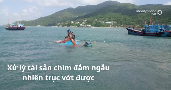 xử lý tài sản chìm đắm ngẫu nhiên trục vớt được