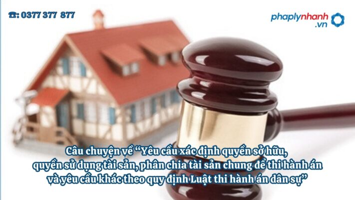 Câu chuyện về “Yêu cầu xác định quyền sở hữu, quyền sử dụng tài sản, phân chia tài sản chung để thi hành án và yêu cầu khác theo quy định Luật thi hành án dân sự” 1 Câu chuyện về “Yêu cầu xác định quyền sở hữu, quyền sử dụng tài sản, phân chia tài sản chung để thi hành án và yêu cầu khác theo quy định Luật thi hành án dân sự” - Tư vấn, hỗ trợ pháp lý nhanh