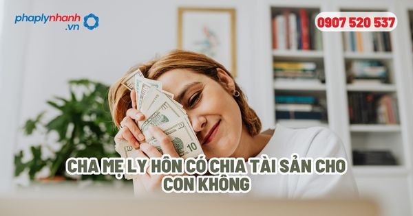 Cha mẹ ly hôn có chia tài sản cho con không? 12 Cha mẹ ly hôn có chia tài sản cho con không - Tư vấn, hỗ trợ pháp lý nhanh