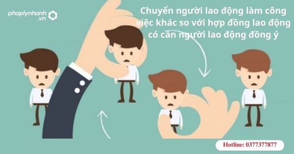 Chuyển người lao động làm công việc khác so với hợp đồng lao động có cần người lao động đồng ý? 1 Chuyển người lao động làm công việc khác so với hợp đồng lao động có cần người lao động đồng ý?