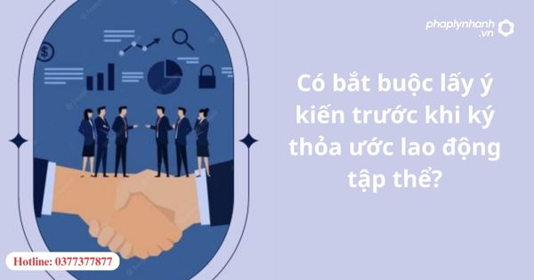 Có bắt buộc lấy ý kiến trước khi ký thỏa ước lao động tập thể?