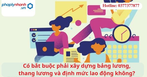 Có bắt buộc phải xây dựng thang lương, bảng lương và định mức lao động không? 1 Có bắt buộc phải xây dựng thang lương, bảng lương và định mức lao động không?