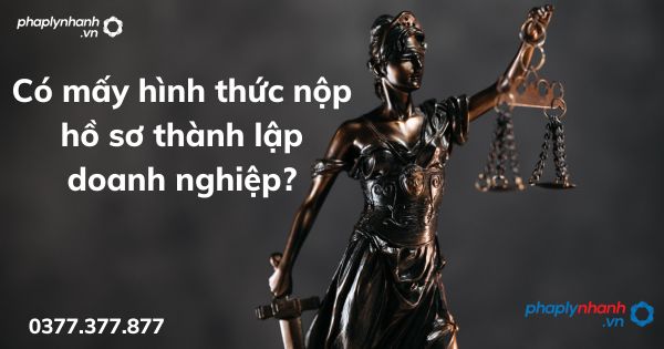Có mấy hình thức nộp hồ sơ thành lập doanh nghiệp? 1 Có mấy hình thức nộp hồ sơ thành lập doanh nghiệp - tư vấn hỗ trợ pháp lý nhanh