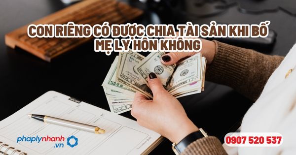 Con riêng có được chia tài sản khi bố mẹ ly hôn không? 1 Con riêng có được chia tài sản khi bố mẹ ly hôn không - Tư vấn, hỗ trợ pháp lý nhanh
