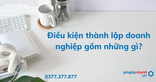 Điều kiện thành lập doanh nghiệp gồm những gì? 1 Điều kiện thành lập doanh nghiệp gồm những gì - tư vấn hỗ trợ pháp lý nhanh