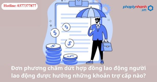 Đơn phương chấm dứt hợp đồng lao động người lao động được hưởng những khoản trợ cấp nào?