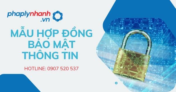 Chia sẻ hợp đồng bảo mật thông tin 1 Chia sẻ hợp đồng bảo mật thông tin