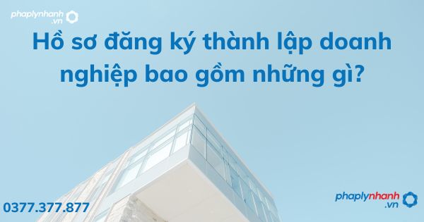 Hồ sơ đăng ký thành lập doanh nghiệp bao gồm những gì? 1 Hồ sơ đăng ký thành lập doanh nghiệp bao gồm những gì - tư vấn hỗ trợ pháp lý nhanh