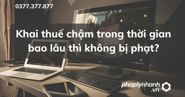 Khai thuế chậm trong thời gian bao lâu thì không bị phạt? 1 Khai thuế chậm trong thời gian bao lâu thì không bị phạt - tư vấn hỗ trợ pháp lý nhanh