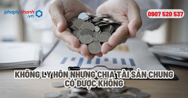 Chia tài sản chung mặc dù không ly hôn có được không? 7 Không ly hôn nhưng chia tài sản chung có được không - Tư vấn, hỗ trợ pháp lý nhanh