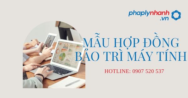 Chia sẻ mẫu hợp đồng bảo trì máy tính 1 Chia sẻ mẫu hợp đồng bảo trì máy tính