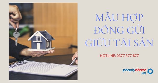 Chia sẻ mẫu hợp đồng gửi giữ tài sản 1 Chia sẻ mẫu hợp đồng gửi giữ tài sản