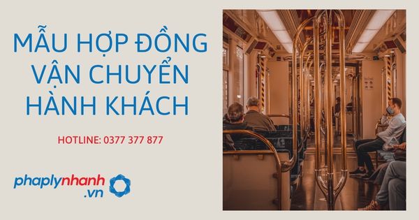 Chia sẻ mẫu hợp đồng vận chuyển hành khách 1 Chia sẻ mẫu hợp đồng vận chuyển hành khách