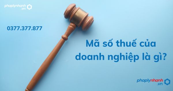 Mã số thuế của doanh nghiệp là gì? 1 Mã số thuế của doanh nghiệp là gì - tư vấn hõ trợ pháp lý nhanh