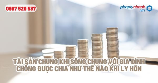 Chia tài sản chung khi sống chung với gia đình chồng? 5 Tài sản chung khi sống chung với gia đình chồng được chia như thế nào khi ly hôn - Tư vấn, hỗ trợ pháp lý nhanh