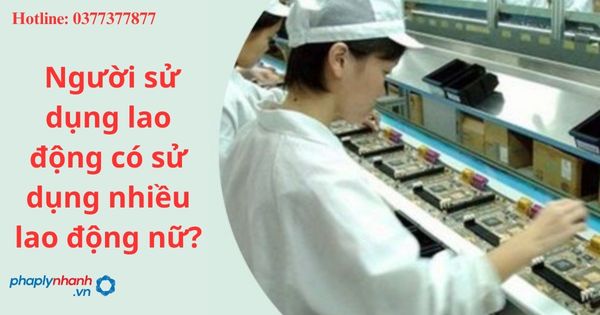 Thế nào là người sử dụng lao động có sử dụng nhiều lao động nữ? 1 Thế nào là người sử dụng lao động có sử dụng nhiều lao động nữ?