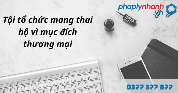 Tội tổ chức mang thai hộ vì mục đích thương mại là gì? Quy định về tổ chức mang thai hộ vì mục đích thương mại như thế nào? 3 Tội tổ chức mang thai hộ vì mục đích thương mại - hỗ trợ, tư vấn pháp lý nhanh