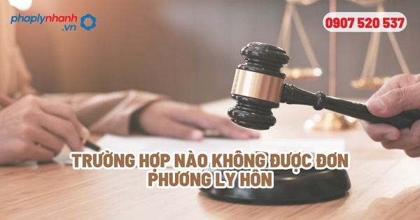 Những trường hợp không được đơn phương ly hôn? 1 Trường hợp nào không được đơn phương ly hôn - Tư vấn, hỗ trợ pháp lý nhanh