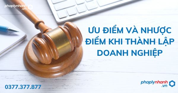 ƯU ĐIỂM VÀ NHƯỢC ĐIỂM KHI THÀNH LẬP DOANH NGHIỆP 1 ƯU ĐIỂM VÀ NHƯỢC ĐIỂM KHI THÀNH LẬP DOANH NGHIỆP - tư vấn hỗ trợ pháp lý nhanh