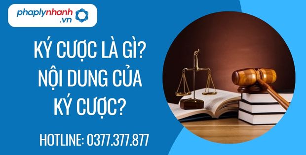 Ký cược là gì? Nội dung của ký cược? 1 ký cược là gì Nội dung của ký cược - Tư vấn hỗ trợ phaplynhanh