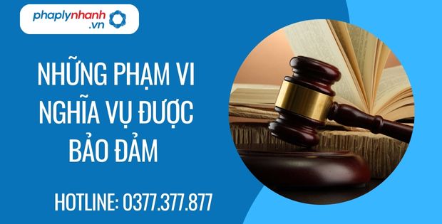 Những phạm vi nghĩa vụ được bảo đảm 1 những phạm vi nghĩa vụ được bảo đảm - Tư vấn hỗ trợ phaplynhanh