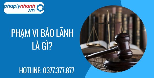 Phạm vi bảo lãnh là gì? 1 phạm vi bảo lãnh là gì? - Tư vấn hỗ trợ phaplynhanh