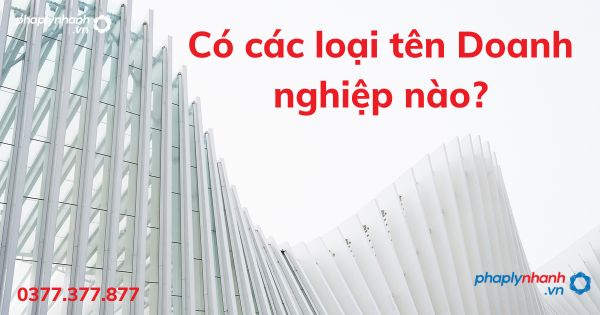 Có các loại tên Doanh nghiệp nào? 1 Có các loại tên Doanh nghiệp nào - tư vấn hỗ trợ pháp lý nhanh