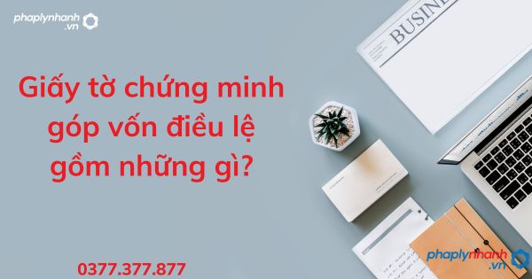 Giấy tờ chứng minh góp vốn điều lệ gồm những gì - tư vấn hỗ trợ pháp lý nhanh