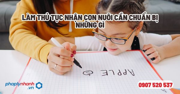 Làm thủ tục nhận con nuôi cần chuẩn bị những gì? 1 Làm thủ tục nhận con nuôi cần chuẩn bị những gì - Tư vấn, hỗ trợ pháp lý nhanh
